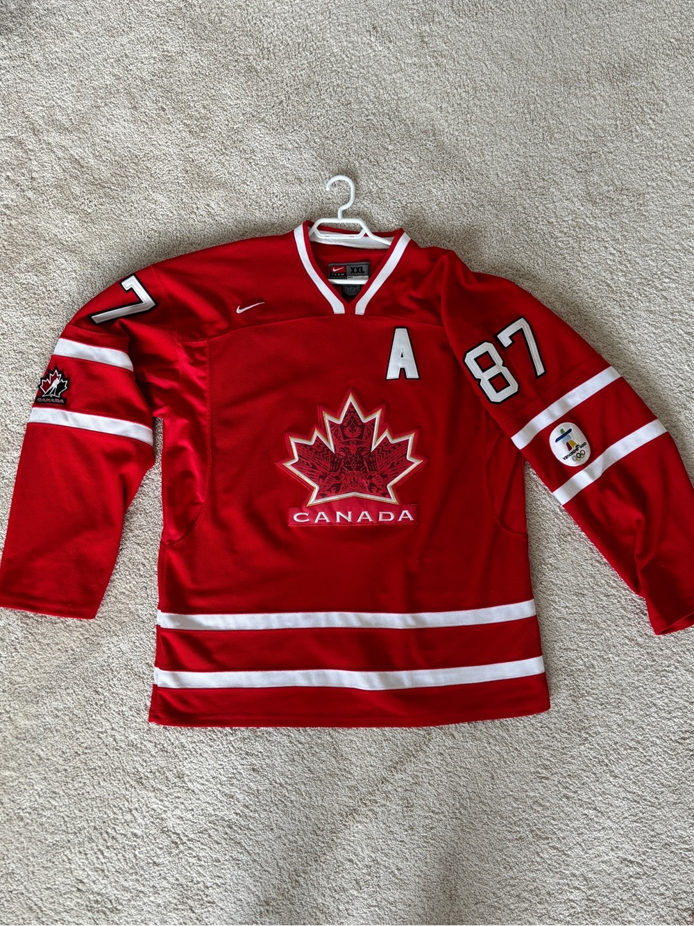 Nike Canada 2010 Olympics Jersey Sidney Crosby XXL